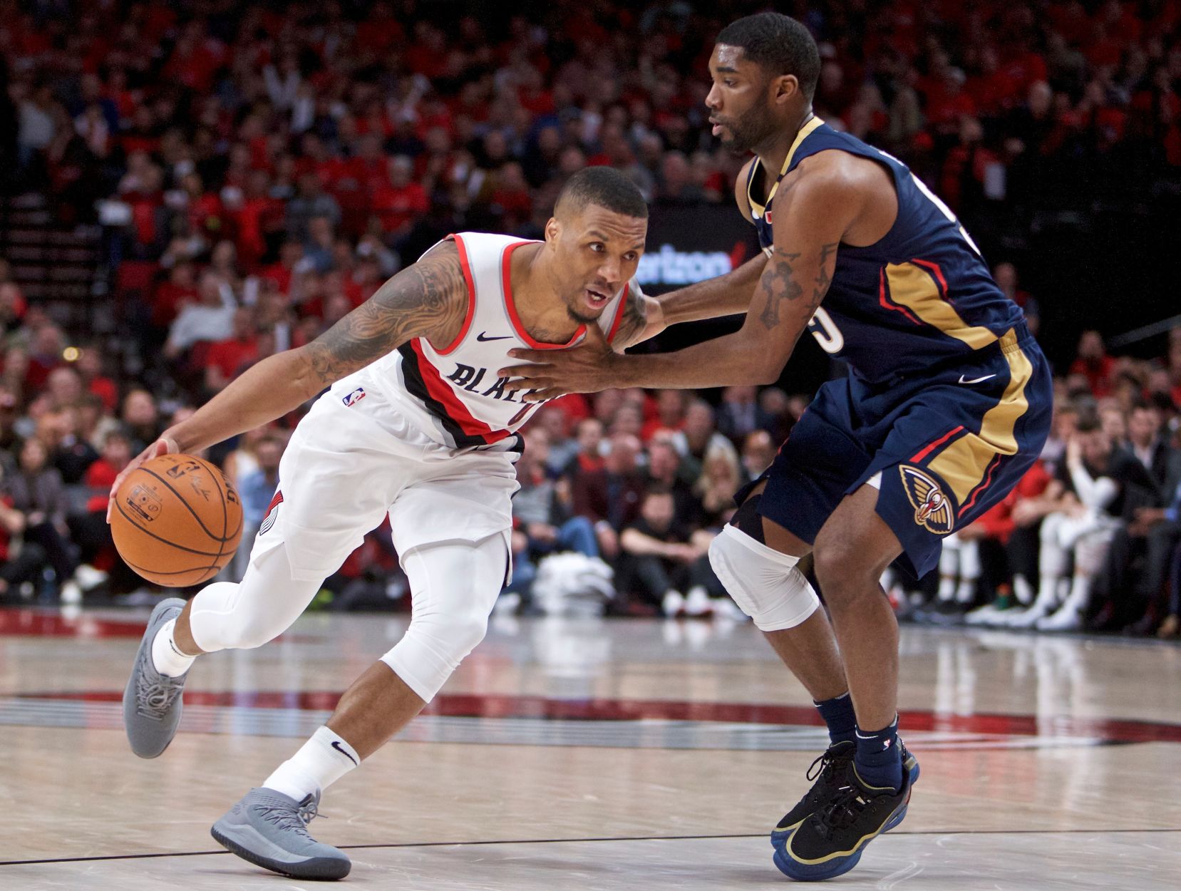 Pelicans Trail Blazers Basketball